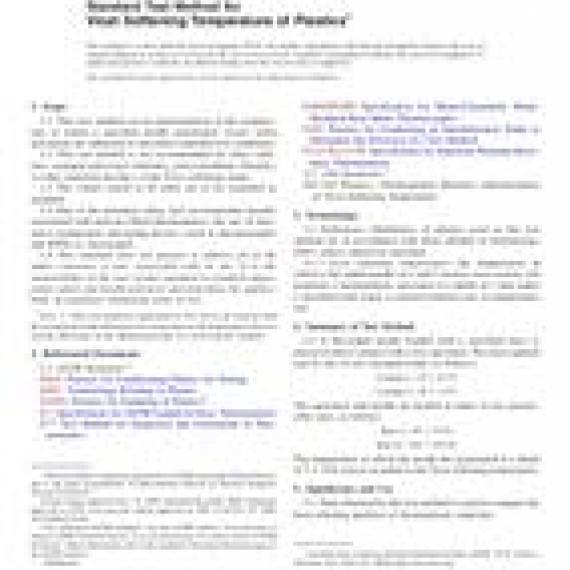 ASTM D1525-09