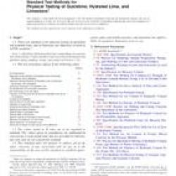 ASTM C110-09a