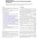 ASTM E1488-09