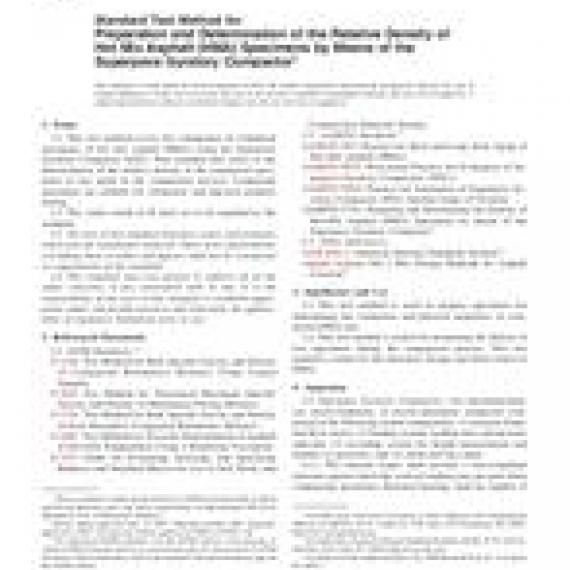 ASTM D6925-07