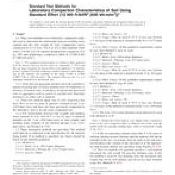ASTM D698-07