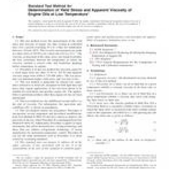 ASTM D4684-07