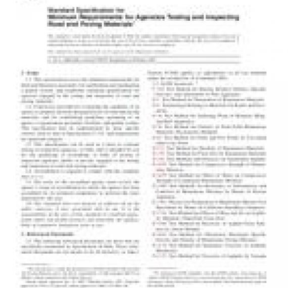 ASTM D3666-07e1