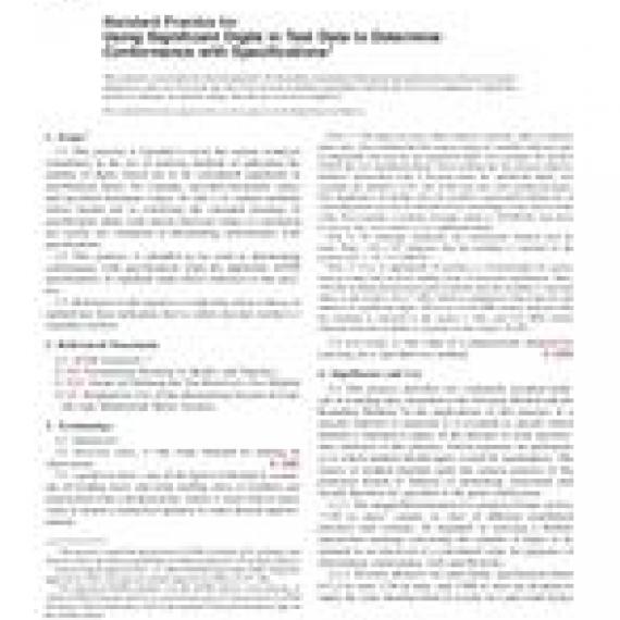 ASTM E29-06b