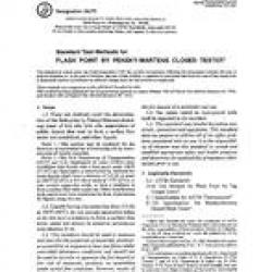 ASTM D93-85