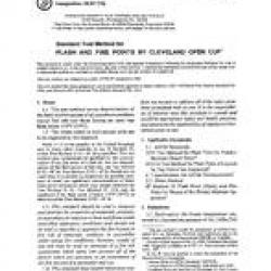 ASTM D92-85