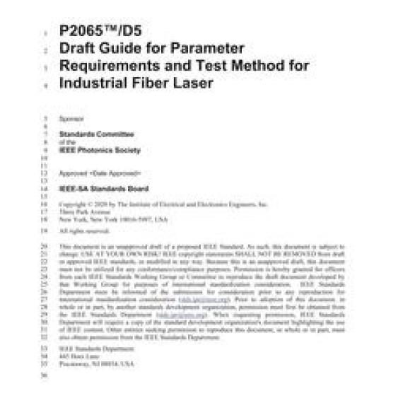 IEEE P2065