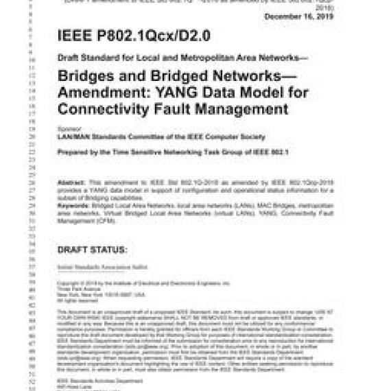 IEEE 802.1Qcx-2020