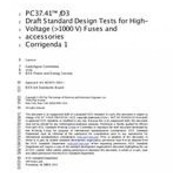 IEEE C37.41-2016/Cor 1-2017