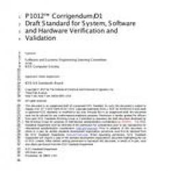 IEEE P1012-2016/Cor 1