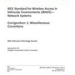 IEEE 1609.3-2010/Cor 2-2014