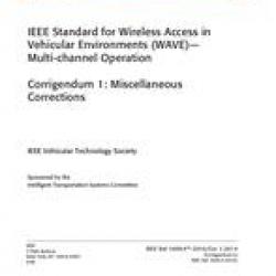 IEEE 1609.4-2010/Cor 1-2014