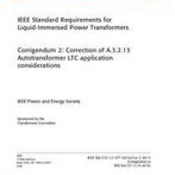 IEEE C57.12.10-2010/Cor 2-2013