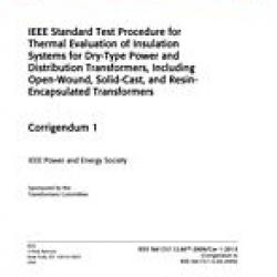 IEEE C57.12.60-2009/Cor 1-2013