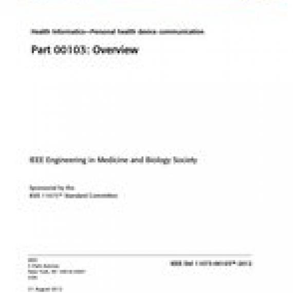 IEEE 11073-00103-2012