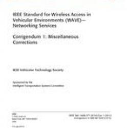 IEEE 1609.3-2010/Cor 1-2012