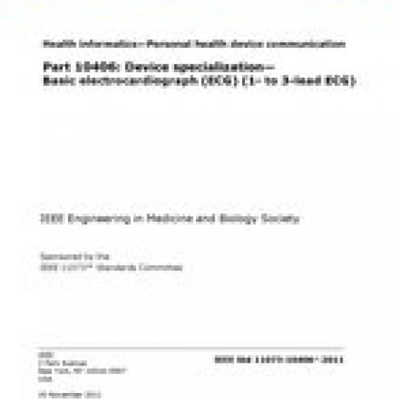 IEEE 11073-10406-2011