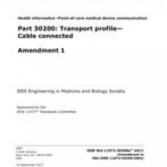 IEEE 11073-30200a-2011