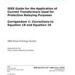 IEEE C37.110-2007/Cor 1-2010