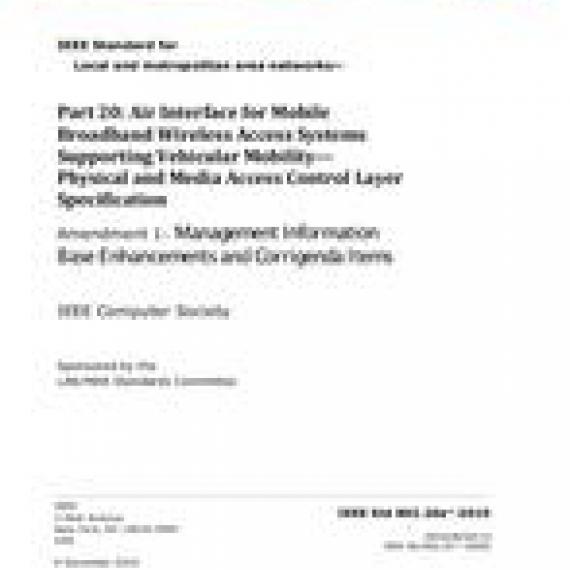 IEEE 802.20a-2010