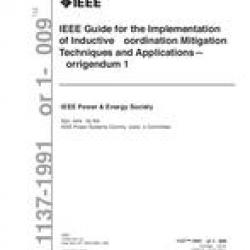 IEEE 1137-1991/Cor 1-2009