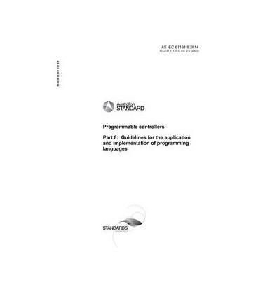 AS IEC 61131.8:2014