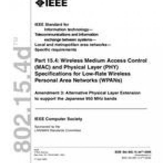 IEEE 802.15.4d-2009