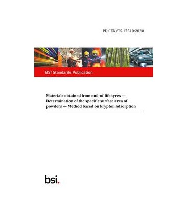 BS PD CEN/TS 17510:2020