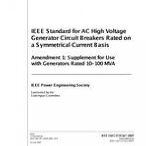 IEEE C37.013a-2007