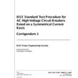 IEEE C37.09-1999/Cor 1-2007