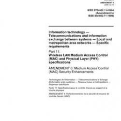 IEEE 8802-11:2005/AMD6-2006