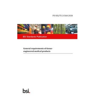 BS PD ISO/TS 21560:2020