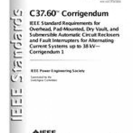 IEEE C37.60-2003/Cor 1-2004
