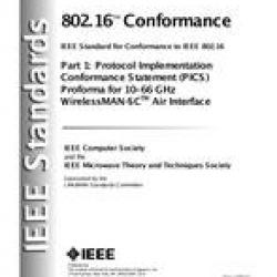 IEEE 802.16-2001/Conformance01-2003