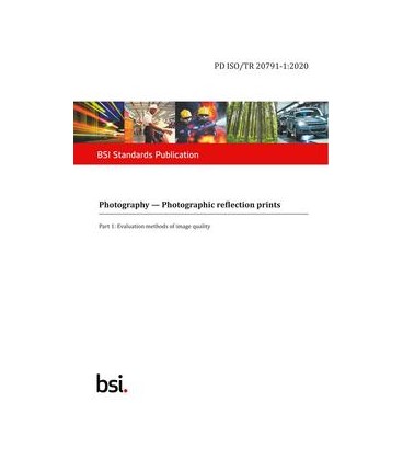 BS PD ISO/TR 20791-1:2020
