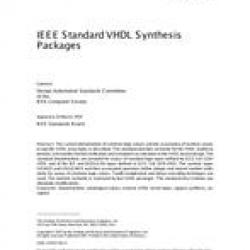 IEEE 1076.3-1997