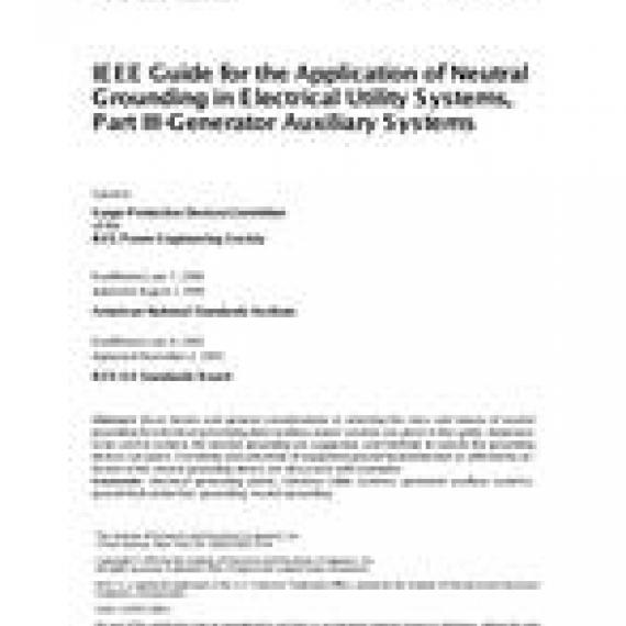 IEEE C62.92.3-1993
