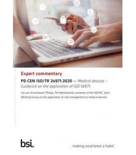 BS PD CEN ISO/TR 24971:2020 EX COMM