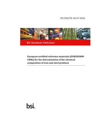 BS PD CEN/TR 10317:2020