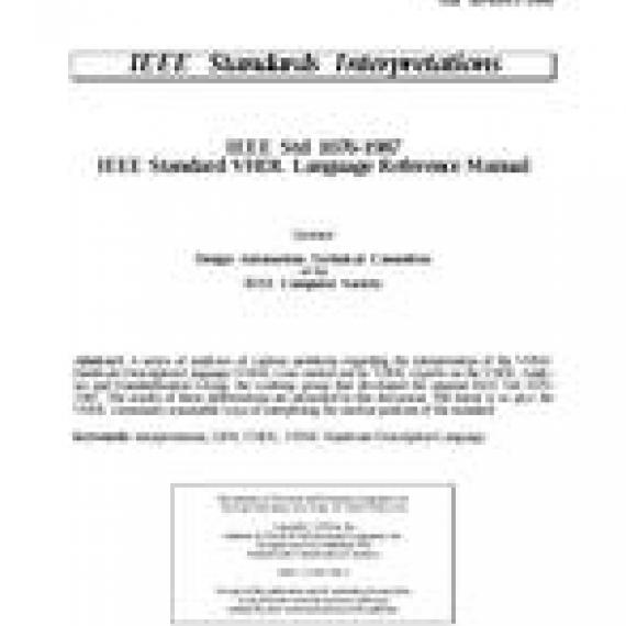 IEEE 1076/INT-1991