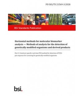 BS PD ISO/TS 21569-3:2020