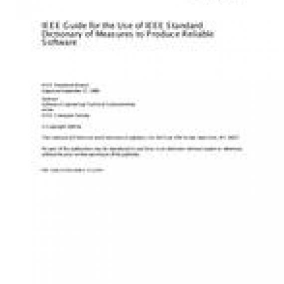 IEEE 982.2-1988