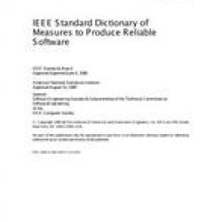 IEEE 982.1-1988