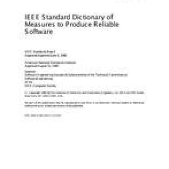 IEEE 982.1-1988