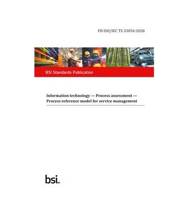 BS PD ISO/IEC TS 33054:2020