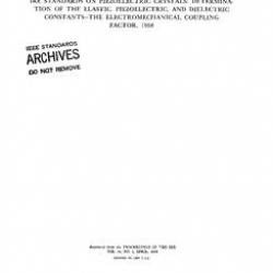 IEEE 178-1958