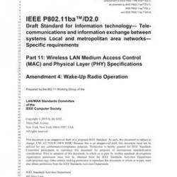 IEEE P802.11ba