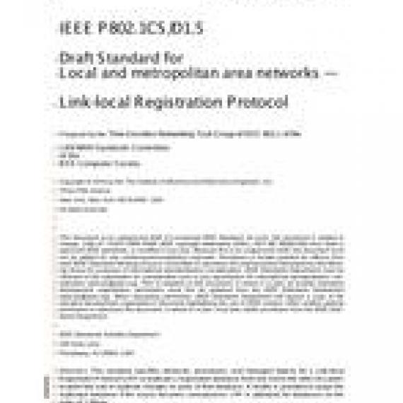 IEEE 802.1CS