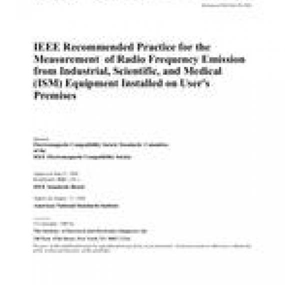 IEEE Electromagnetic Compatibility Standards (Active &amp; Archive) Collection:  VuSpec(TM)