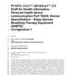 IEEE 11073-10424-2014/Cor 1-2017